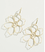 GRANNY FLOWER EARRINGS GOLD
