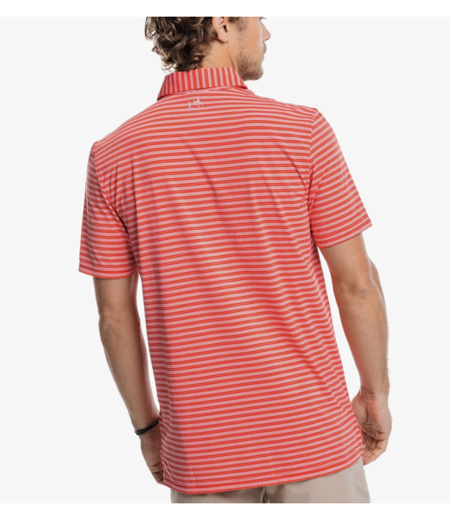 Southern Tide MSSBrrrCrawfordStripePerfPolo