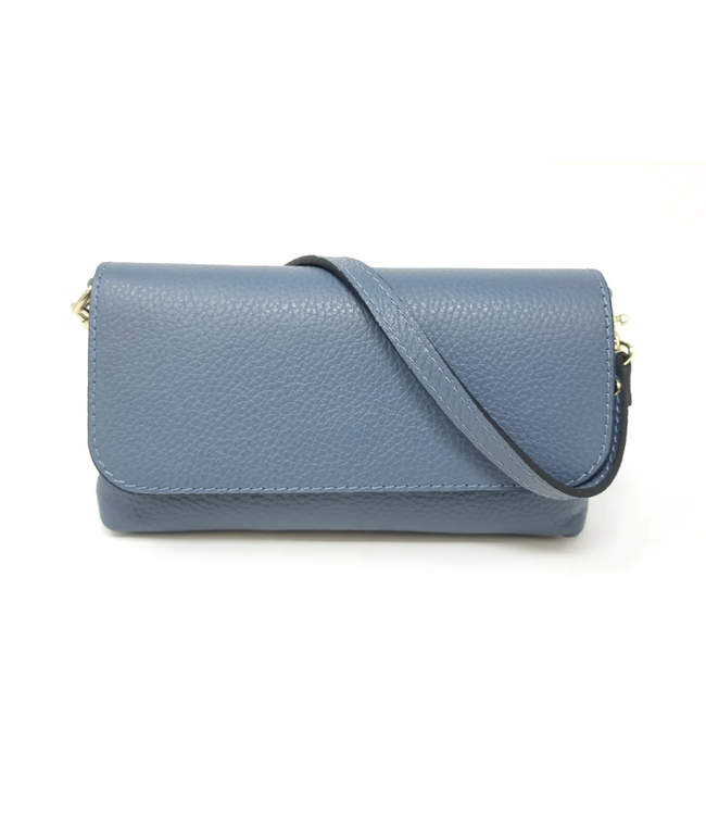 GF0603 LEATHER CROSSBODY CLUTCH