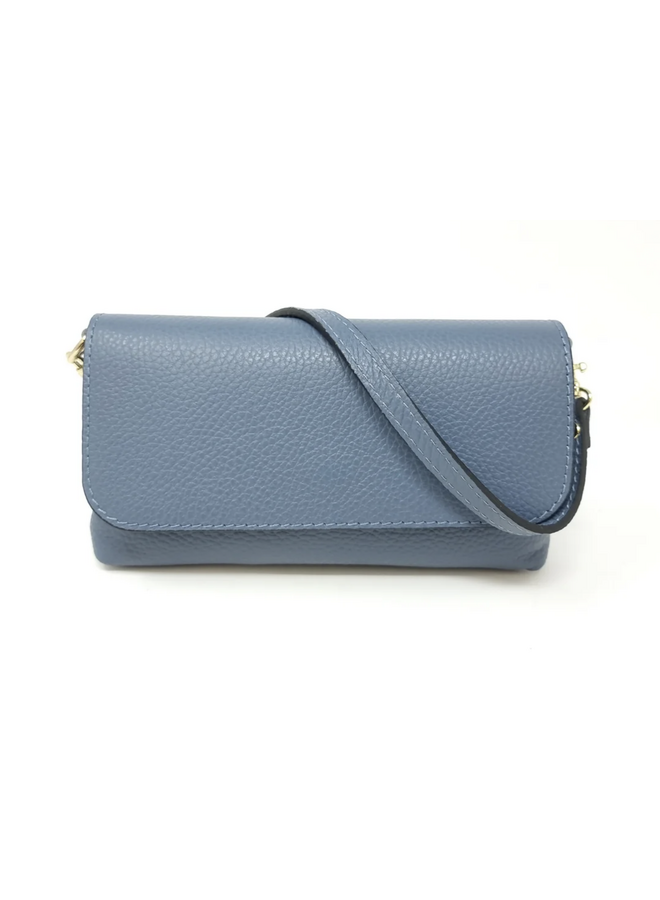GF0603 LEATHER CROSSBODY CLUTCH