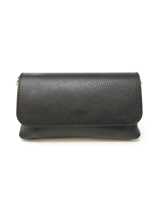 GF0603 LEATHER CROSSBODY CLUTCH