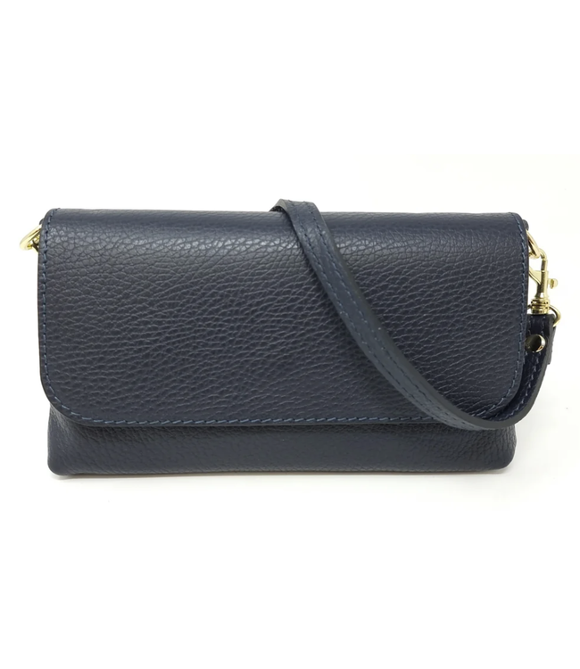 GF0603 LEATHER CROSSBODY CLUTCH