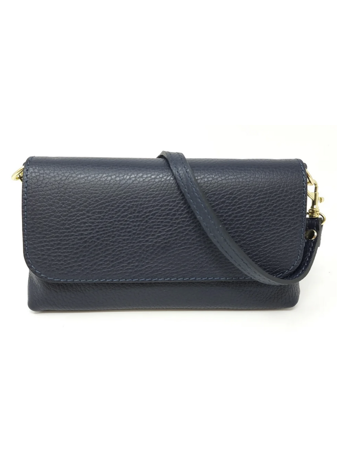 GF0603 LEATHER CROSSBODY CLUTCH