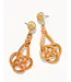 WOVEN KNOT EARRINGS NATURAL