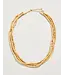 MIA BEADED NECKLACE 17" NATURAL