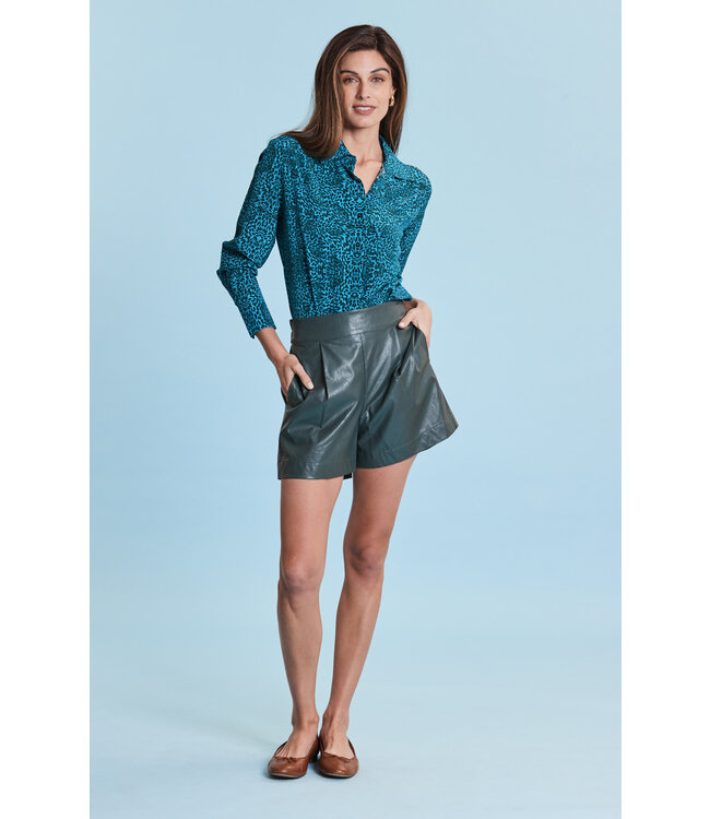 Tyler Boe STEVIE VEGAN LEATHER SHORT