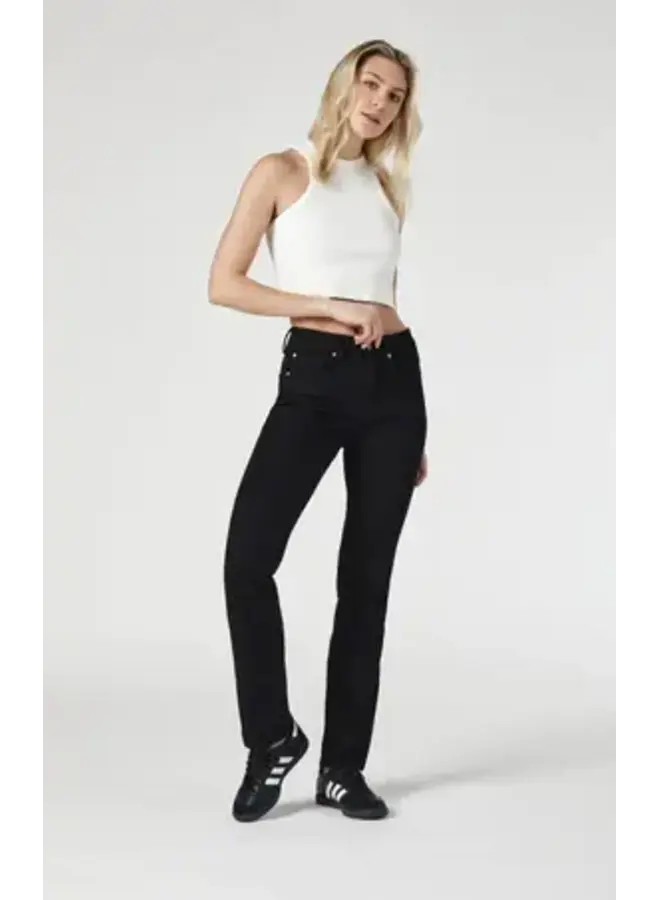 Maria Flare jeans High rise | black la blue