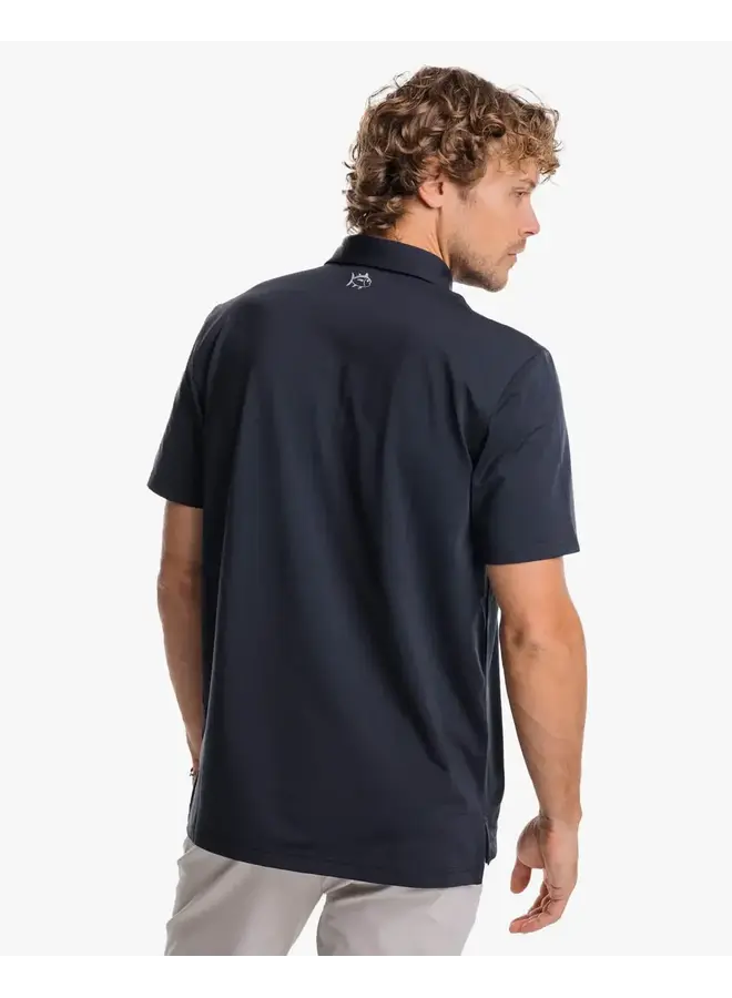 M SS brreeze Perf Heather Polo
