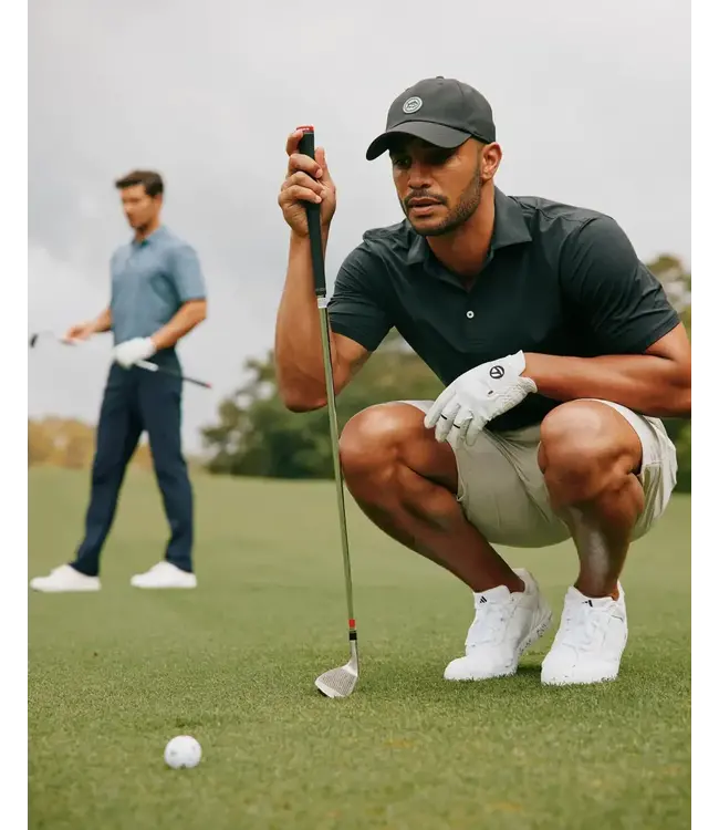 Southern Tide M SS brreeze Perf Heather Polo