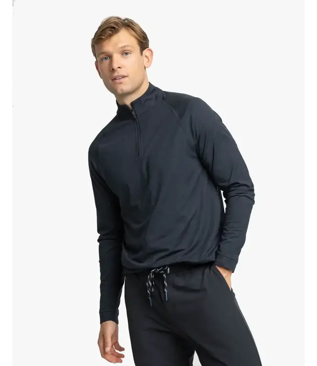 Southern Tide M Cruiser Hthr Qtr Zip