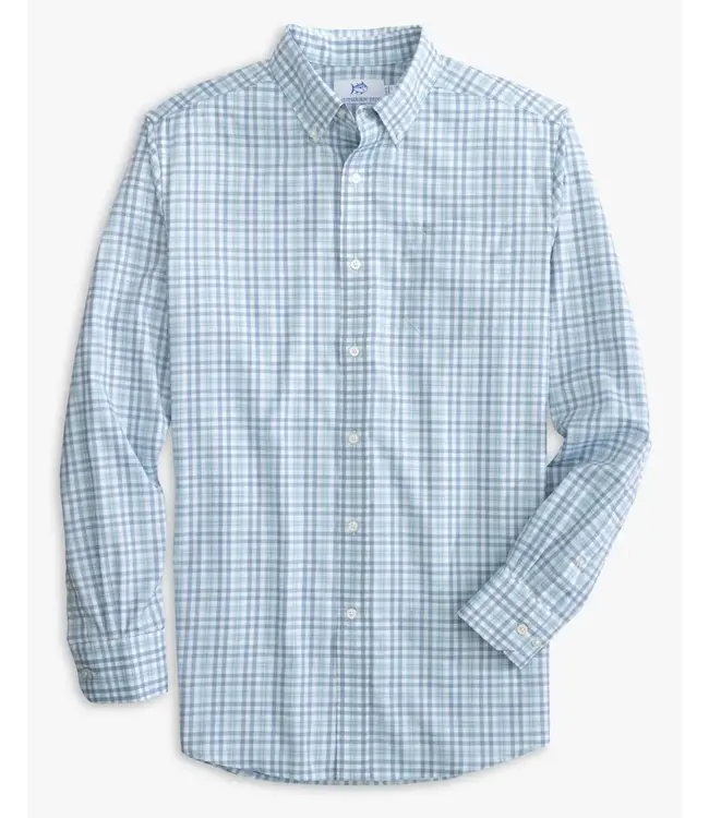 Southern Tide M LS BrrICHaywoodPlaidSprtshrt