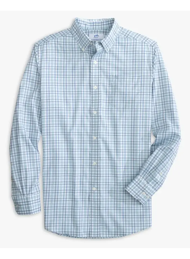 M LS BrrICHaywoodPlaidSprtshrt