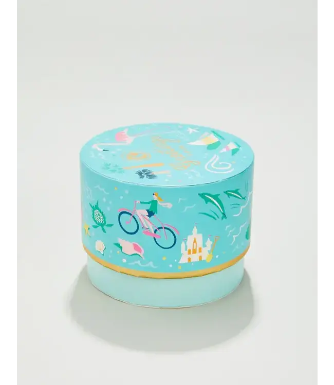 Spartina GF SLV NECKLACE 18" FLORIDA/STARFISH