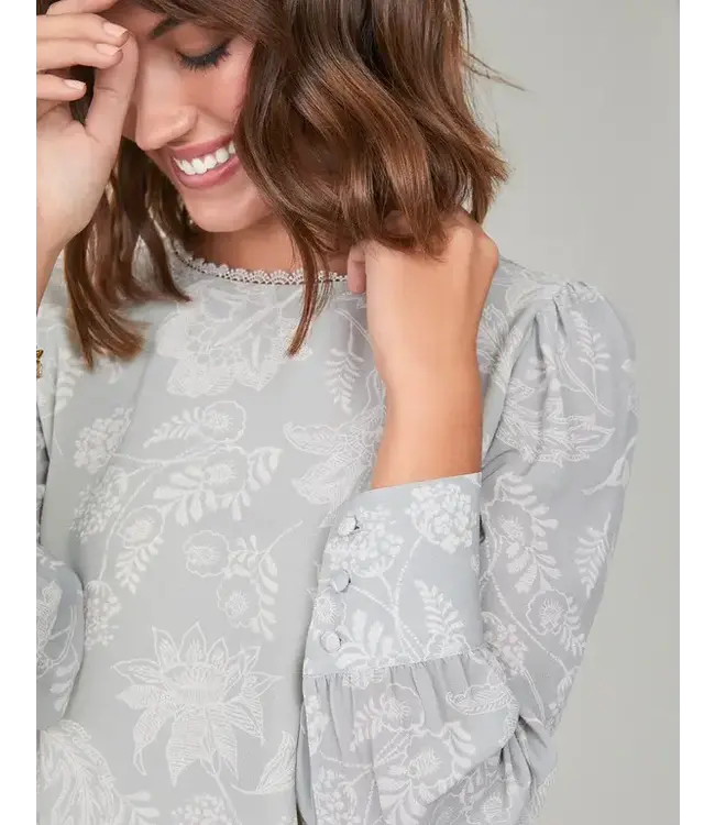 Spartina RAYNEE BLOUSE MARITIME FOREST FIELD BLOOMS