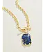 CORALIE TOGGLE NECKLACE 18" BLUE