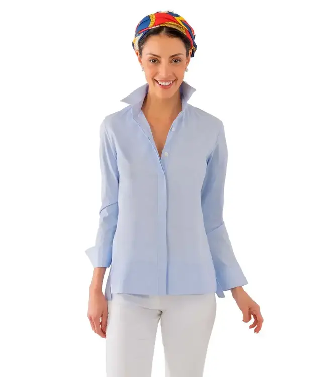 Gretchen Scott 9-5 COTTON POPLIN SHIRT
