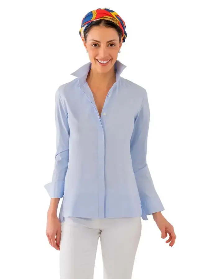 9-5 COTTON POPLIN SHIRT