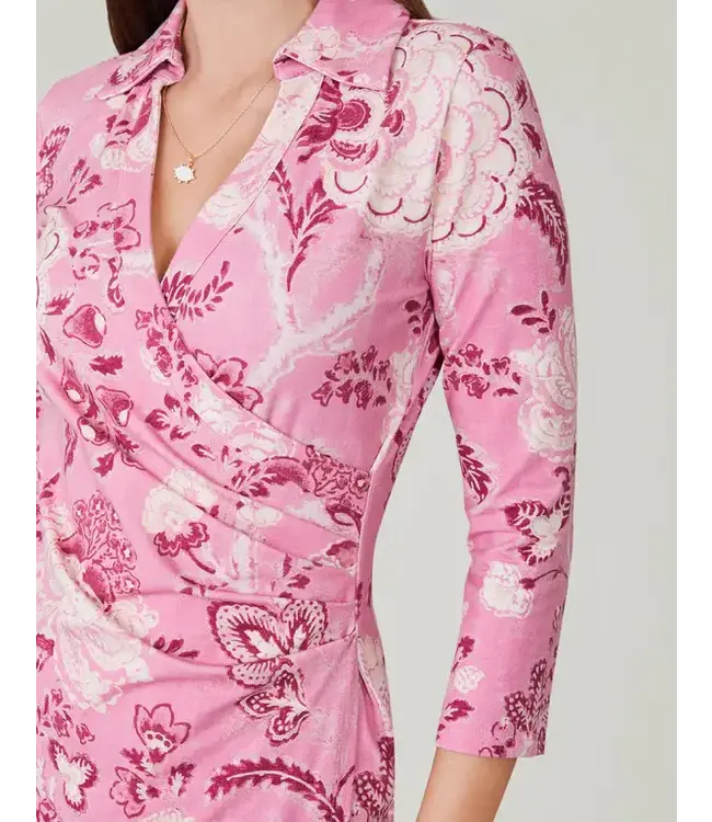 Spartina CRISTINA WRAP DRESS HARBOR RIVER