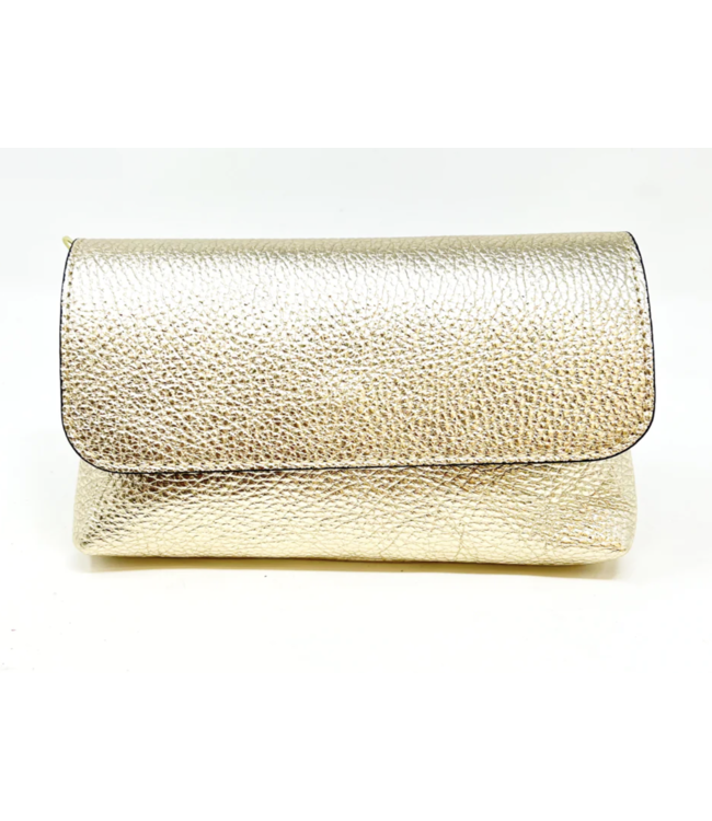 GF0603 LEATHER CROSSBODY CLUTCH