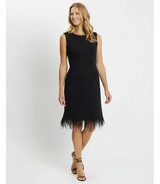 Jude Connally RILEY DRESS - FEATHERS