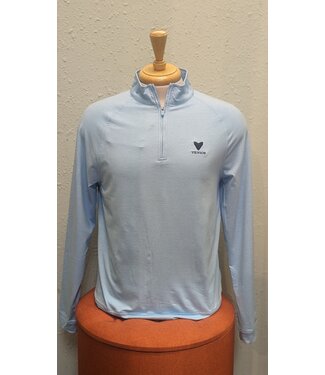 Southern Tide M Cruiser Hthr Qtr Zip - Venice Logo