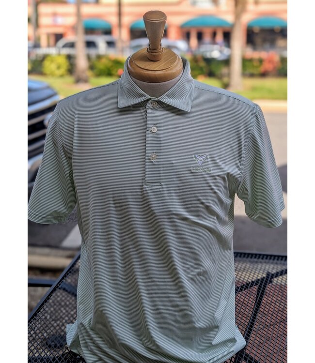 Southern Tide MSSBrrrMeadowbrookStripePolo - Venice Logo