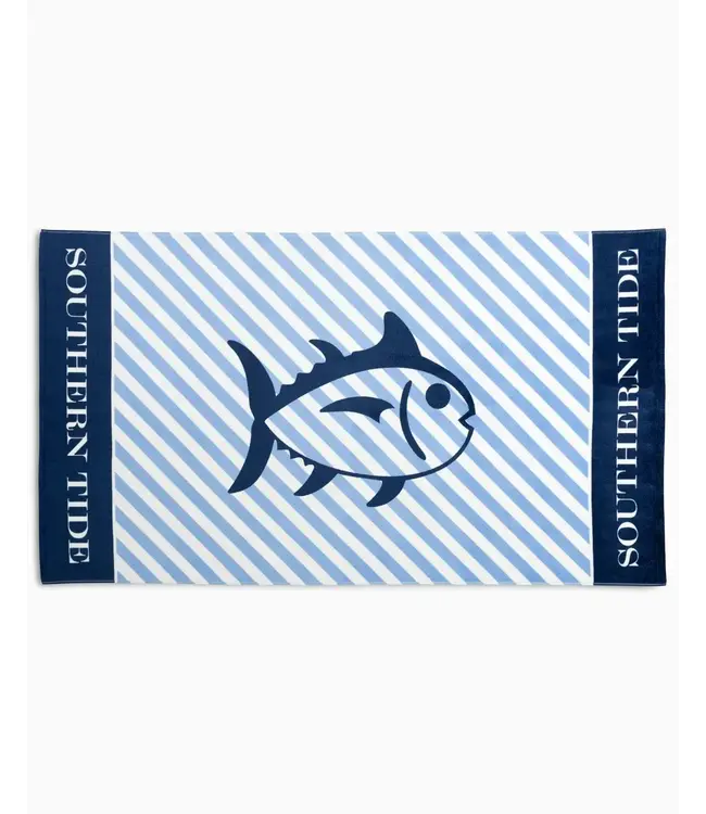 Southern Tide ST Stripe Beach Towel