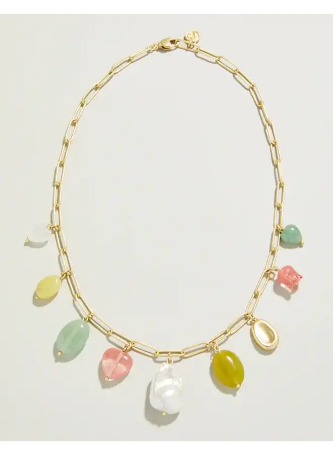 COTTON CANDY NECKLACE 18" MULTI