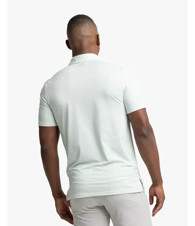 M SS Brrreeze Meadowbrook Stripe Polo