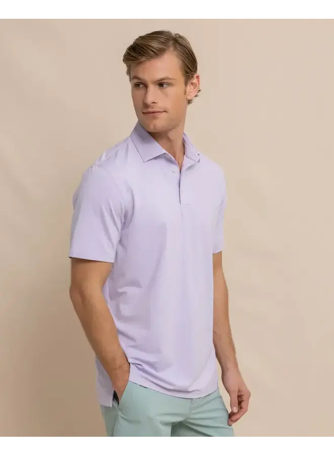 M SS brreeze Perf Heather Polo