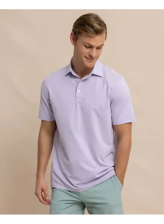 M SS brreeze Perf Heather Polo