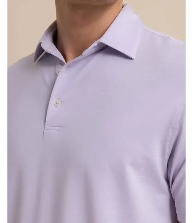 Southern Tide M SS brreeze Perf Heather Polo
