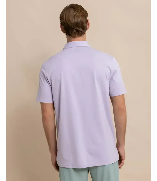 M SS brreeze Perf Heather Polo