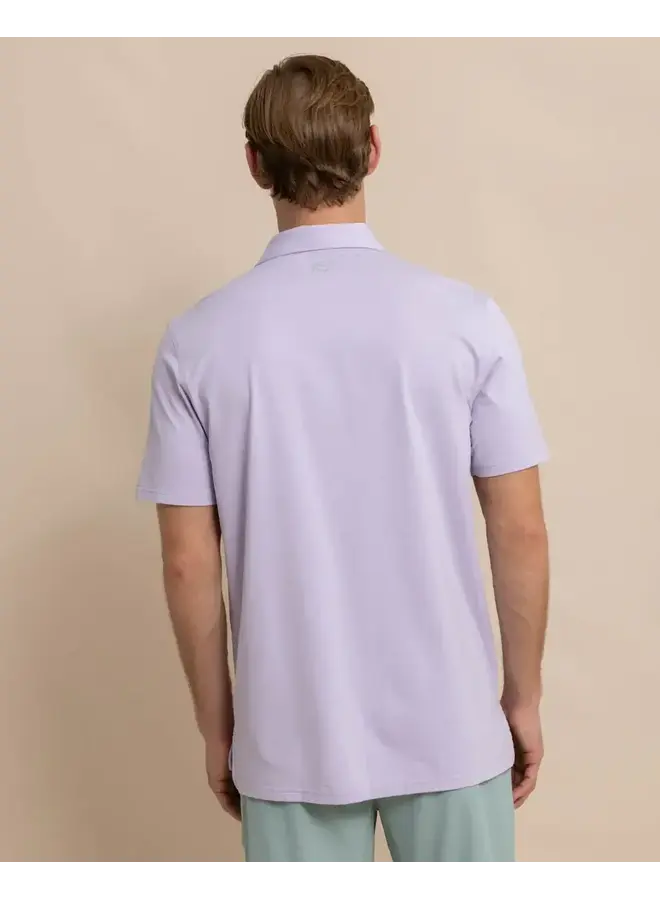 M SS brreeze Perf Heather Polo