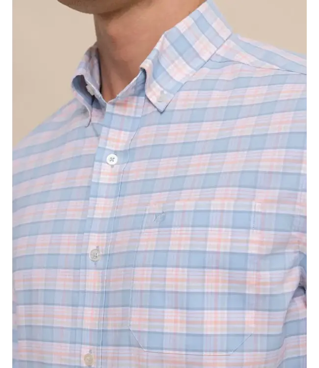 Southern Tide M LS CP Brockman Plaid Sportshirt