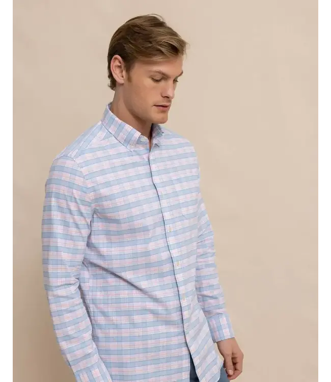 M LS CP Brockman Plaid Sportshirt