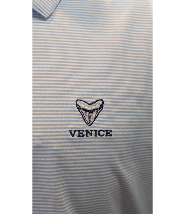 Southern Tide MSSBrrrMeadowbrookStripePolo - Venice Logo