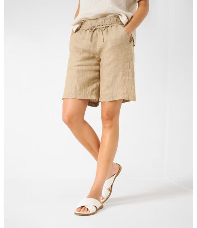 Bermuda shorts - pure linen in 2 colors