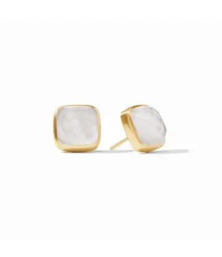 Julie Vos Catalina Stud-Iridescent Clear Crystal-OS