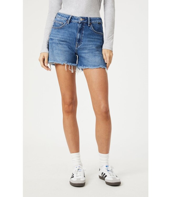 Mavi Jeans HEIDI MID BRUSHED RECYCLED BLUE