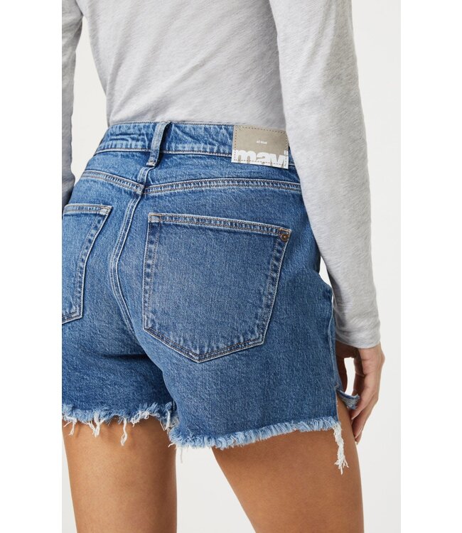 Mavi Jeans HEIDI MID BRUSHED RECYCLED BLUE