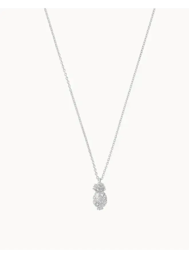 SLV CELEBRATE NECKLACE 18" FOREVER FRIENDS/PINA COLADA SIL