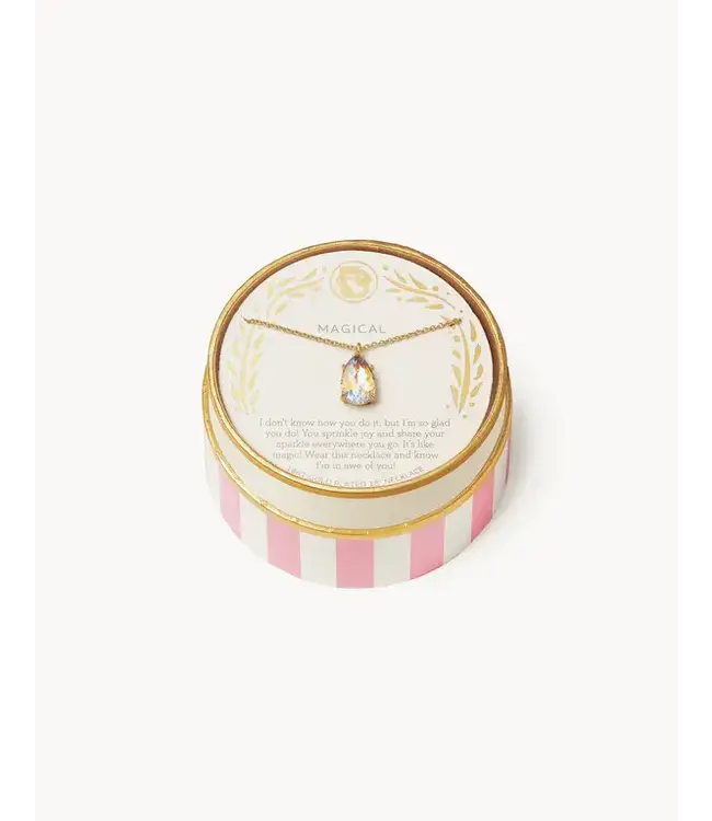 Spartina SLV CELEBRATE NECKLACE 18" MAGICAL/IRIDESCENT