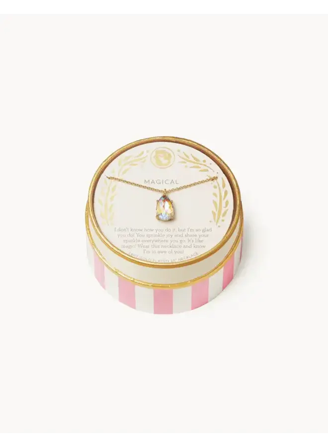 SLV CELEBRATE NECKLACE 18" MAGICAL/IRIDESCENT