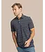 M SS Brreeze Desmond Stripe Perf Polo