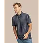 M SS Brreeze Desmond Stripe Perf Polo