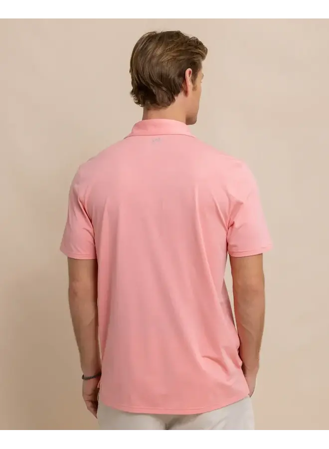 M SS brreeze Perf Heather Polo