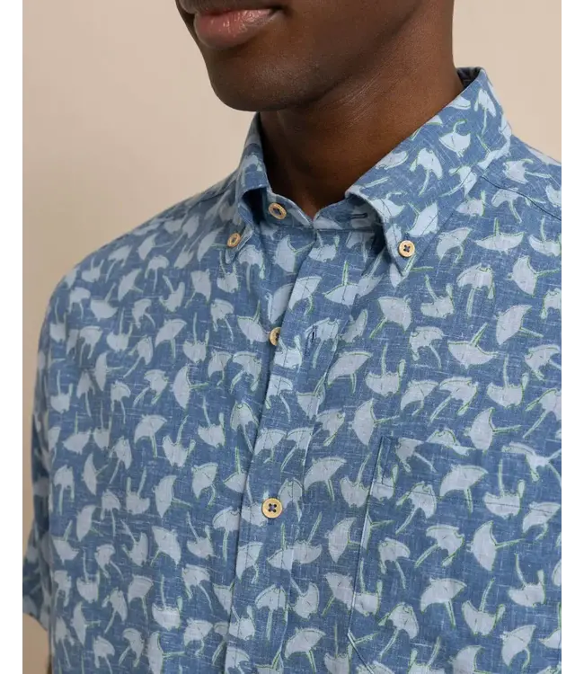 Southern Tide M SS Summer Rays Sportshirt