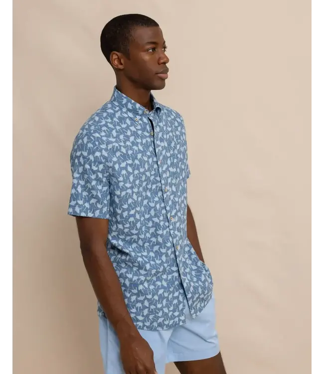 Southern Tide M SS Summer Rays Sportshirt