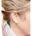 BAMBOO HOOP EARRINGS GOLD